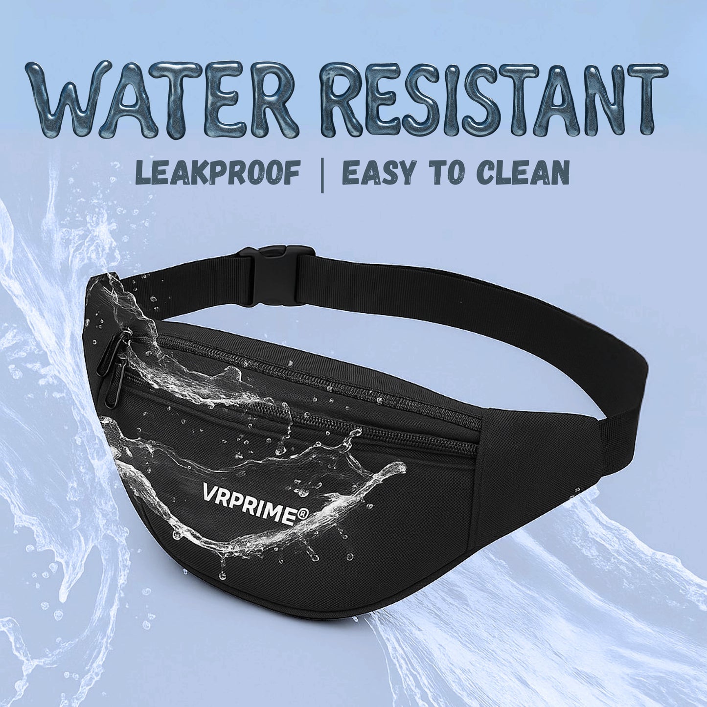 VRPRIME Chest Bag for Men | Crossbody Bags for Men | Lightweight Travel Waist Pouch