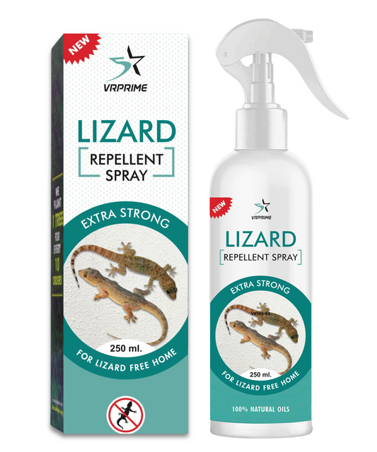 VRPRIME Lizard Repellent for Home Spray Pest Control | Made with Plants Oil, Natural Non Toxic, Irritant-Free, Chemical-Free