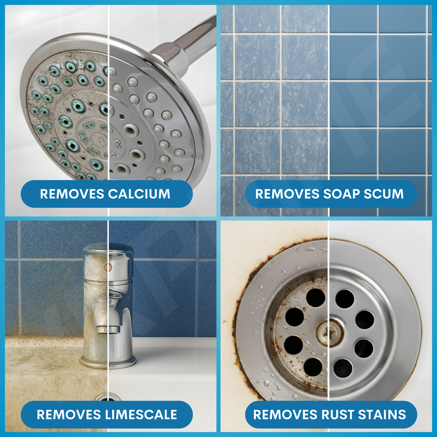 VRPRIME Kitchen & Tap Cleaner Spray 500ml Combo | Heavy Duty Degreaser for Greasy Surfaces | Removes 99.9% Germs & Tough Stains