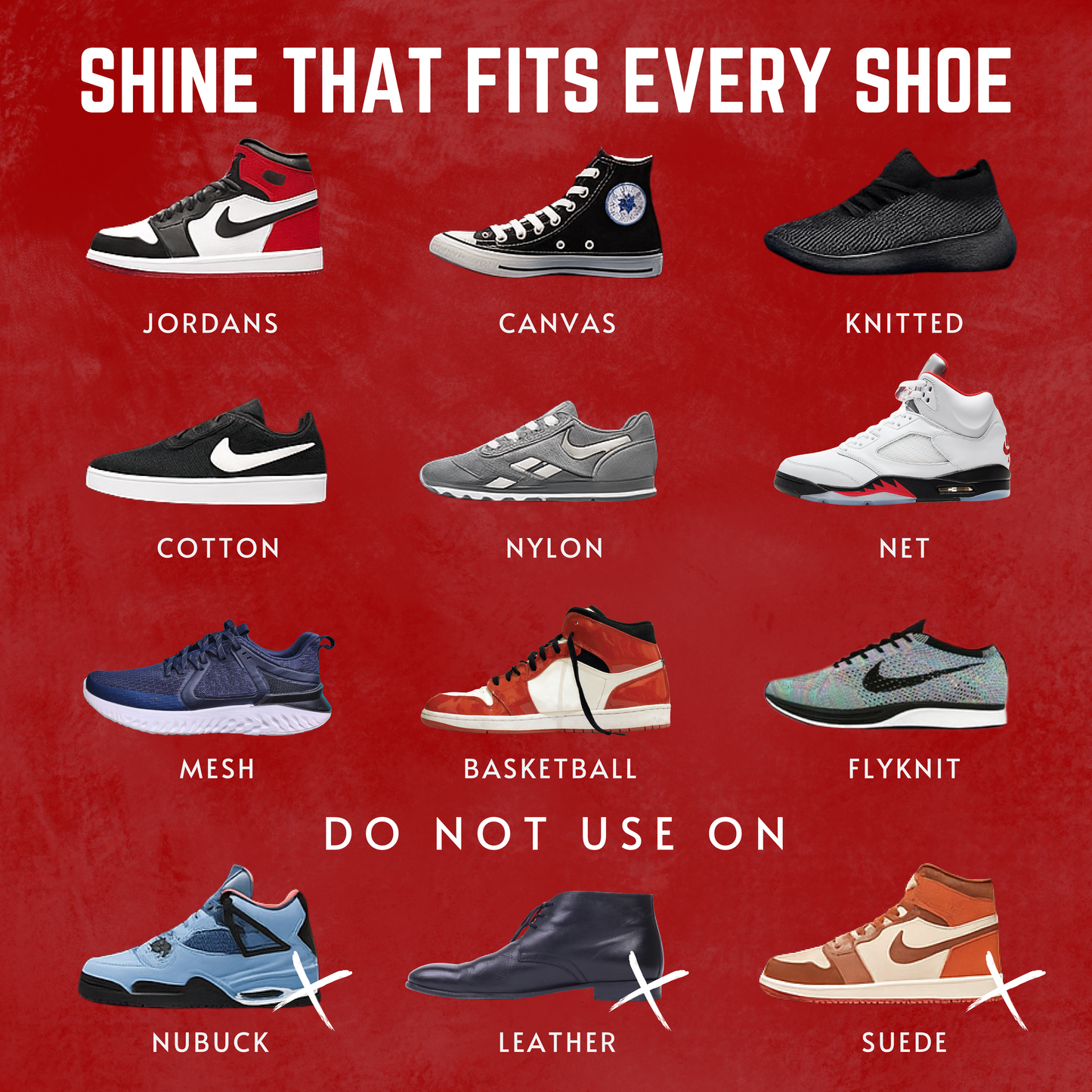 Shoe Cleaning Kit | Brush, Microfibre Cloth & Refill Bottle in Kit