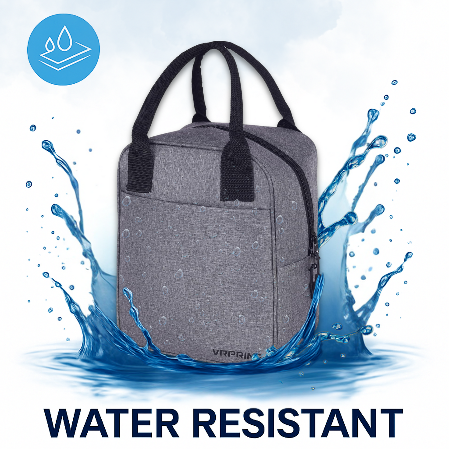 VRPRIME Lunch Box for Office Use | 5 Liters with Fabric Insulation | Lunch Bags