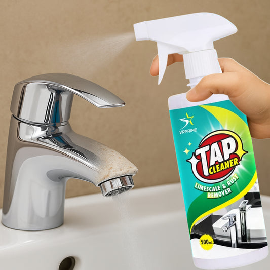 VRPRIME Tap Cleaner | Limescale, Hard Water Stain Remover for Bathroom Tap Cleaning Accessories