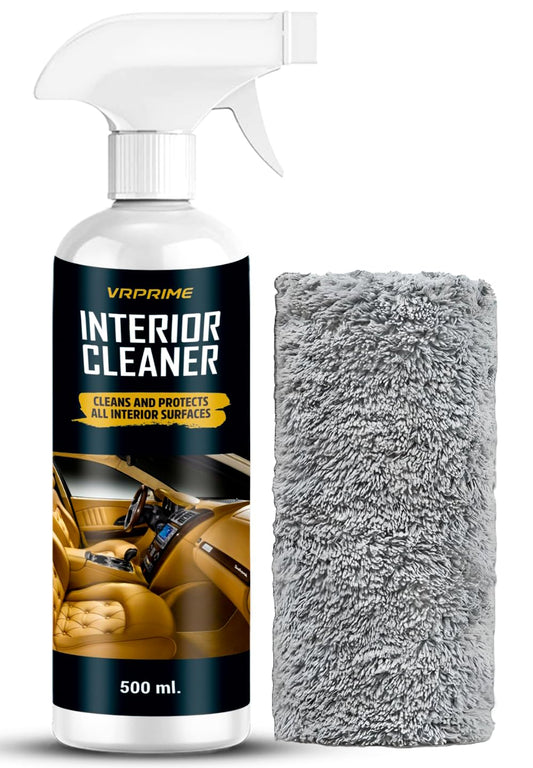 VRPRIME Car Interior Cleaner | Car All Interior Surfaces Dashboard, Seat, Door Cleaning Kit